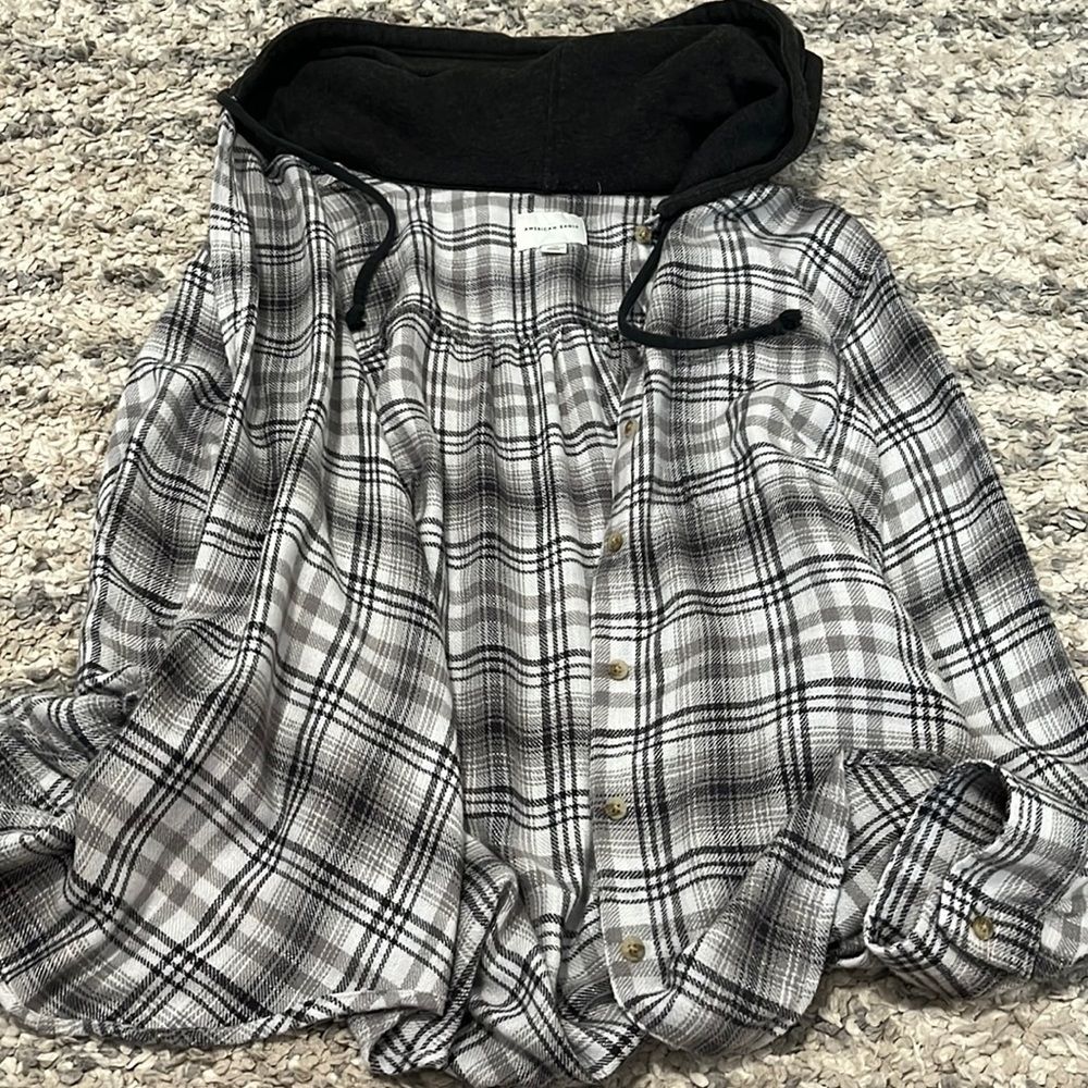 Flannel Hoodie